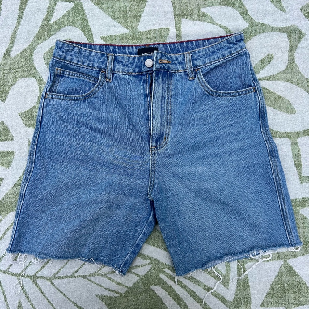 RVCA Denim Cutoff Jean Shorts